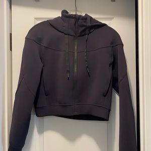 Lulu lemon cropped full zip jacket